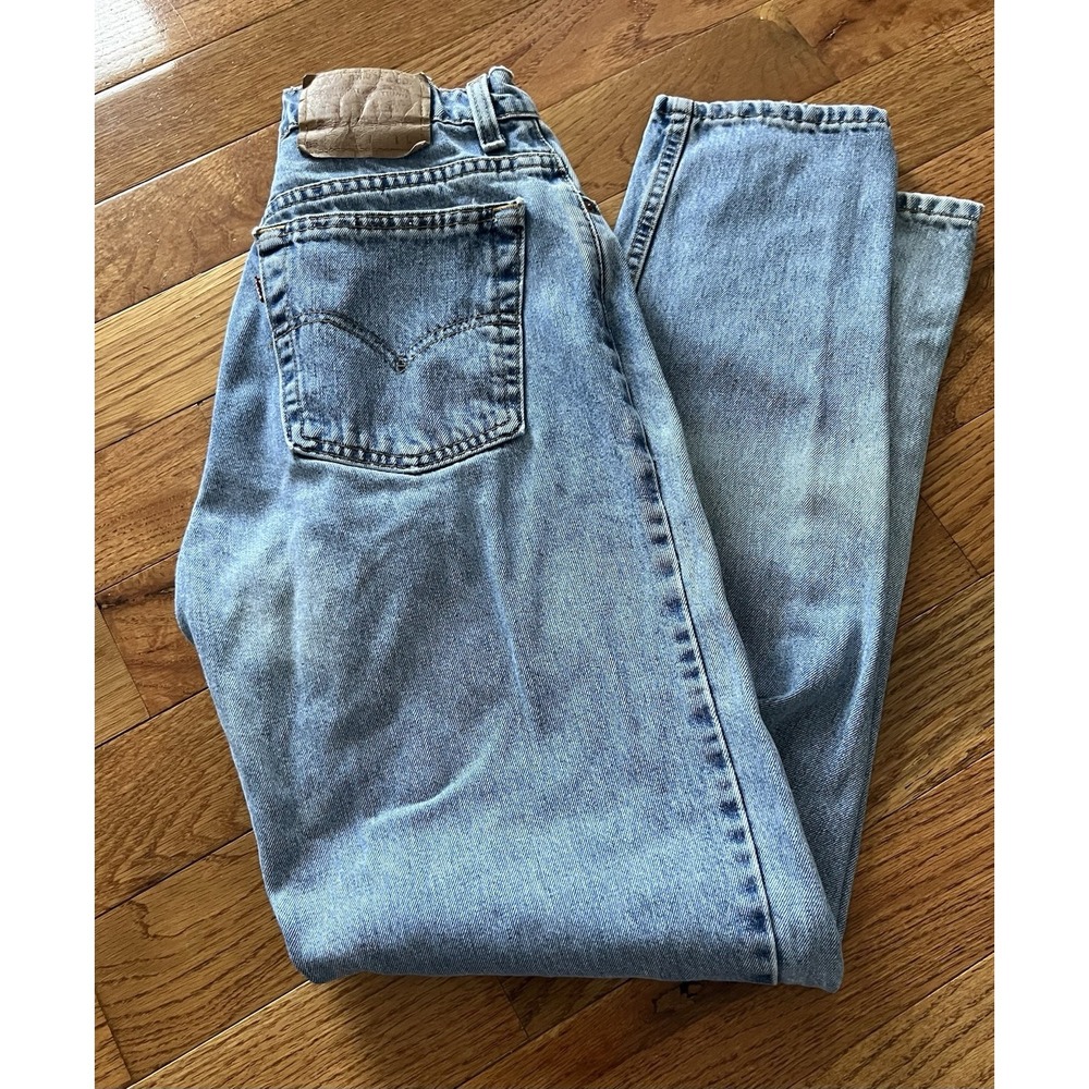 VTG 90s Levi's 551 Jeans Womens 10 Long Tapered Leg Relaxed Fit High Waisted